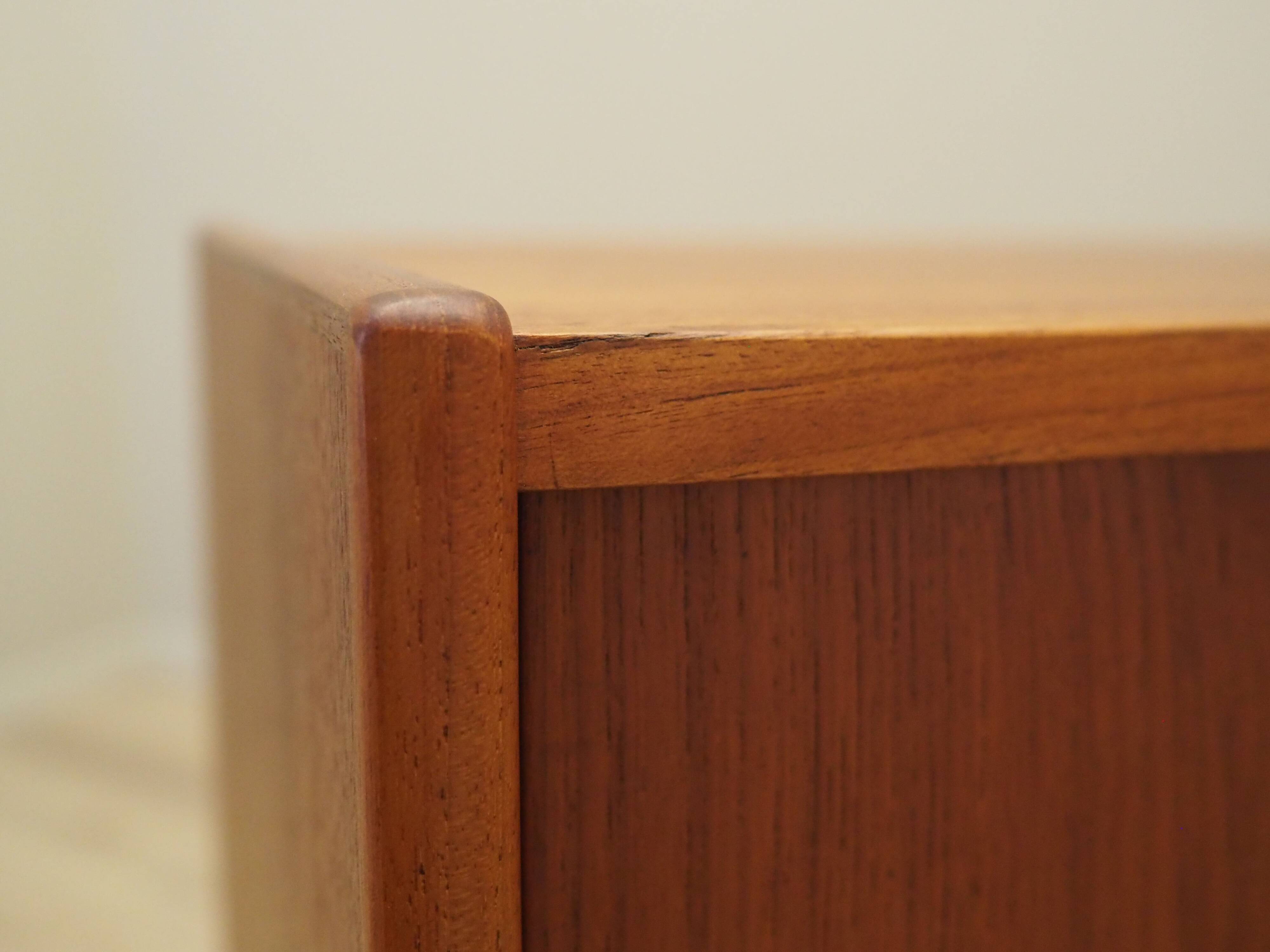 Teak sideboard, Danish design, 1970s, production: Denmark