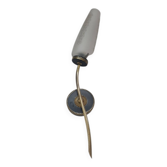 Art Deco black and gold wall light