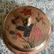 Cloisonné enamel candy box 70s