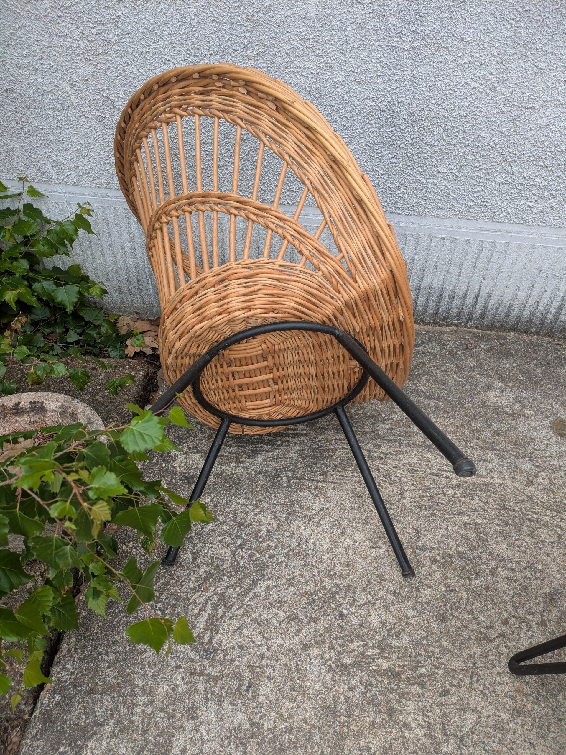 Rattan garden furniture