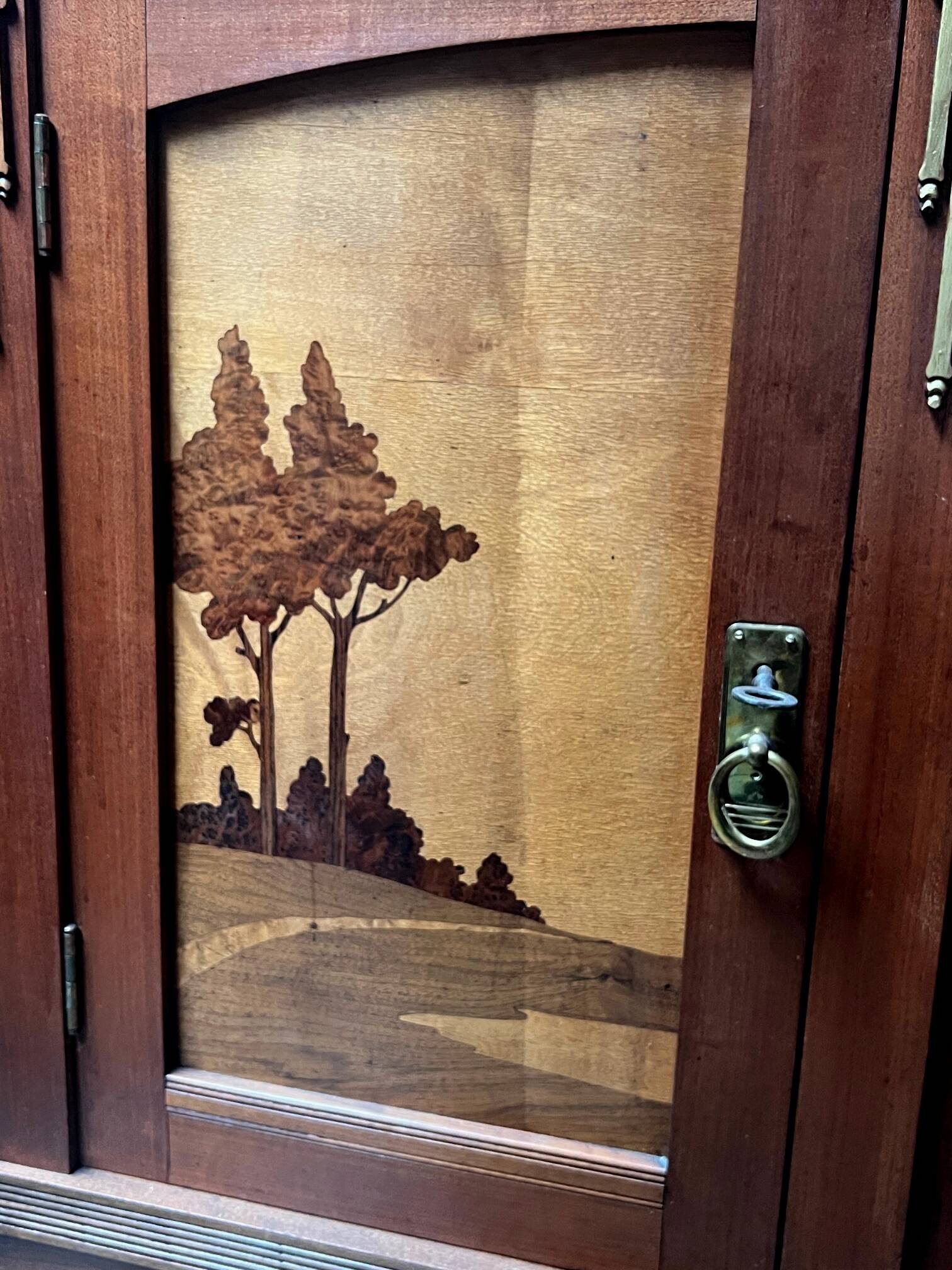 Art Nouveau style sideboard.