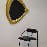 Large free-form Italian mirror 1980