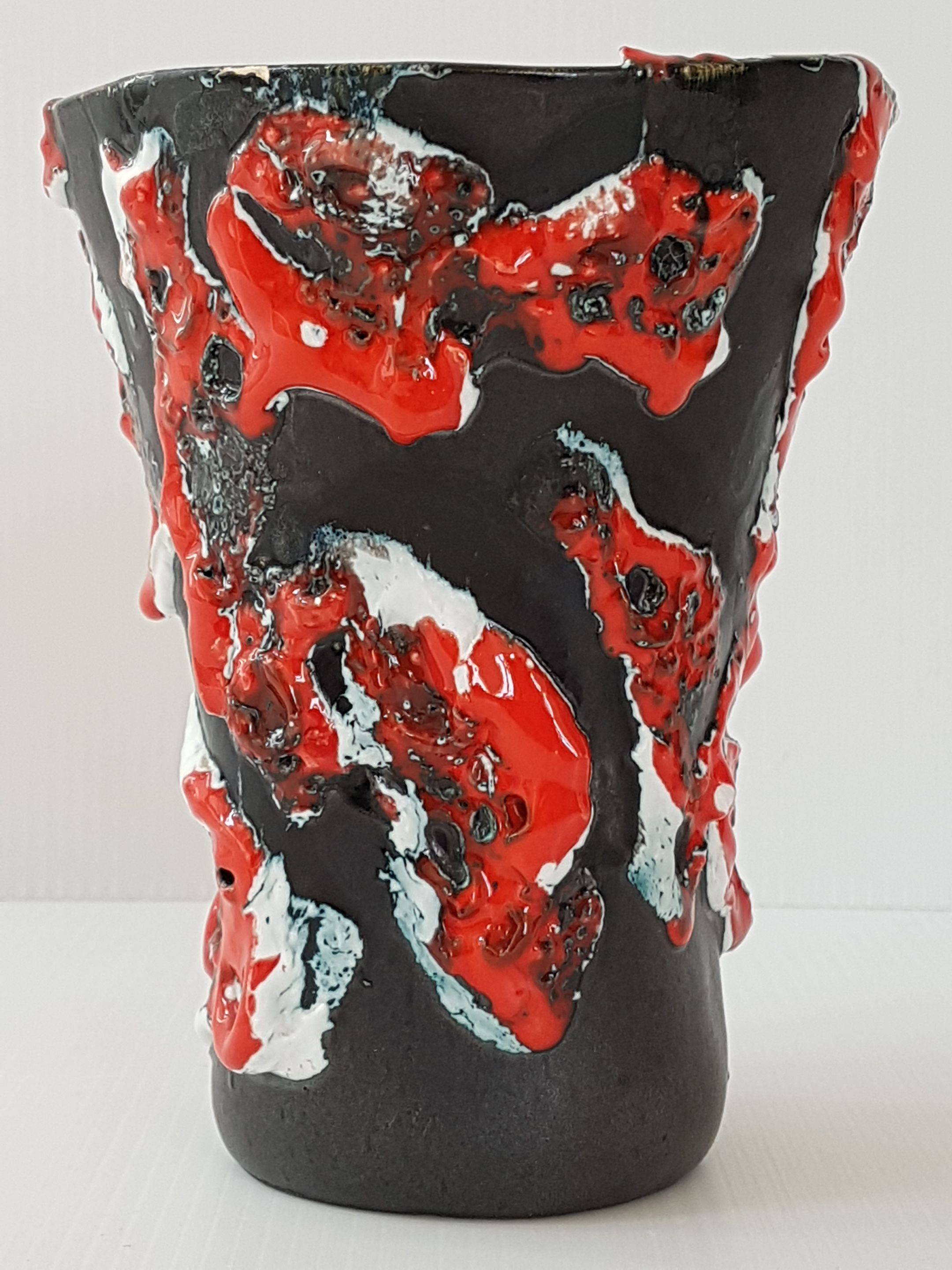 1960 ceramic vase