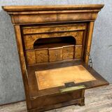 Louis Philippe period mahogany ogee desk circa 1830