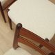 Set of six teak chairs, Danish design, 1960s, made in Denmark