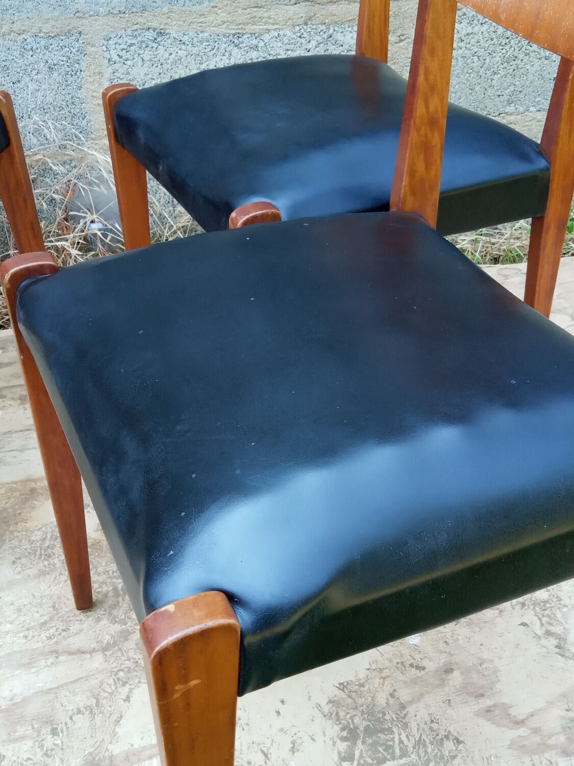 4 Scandinavian chairs from the 60s
