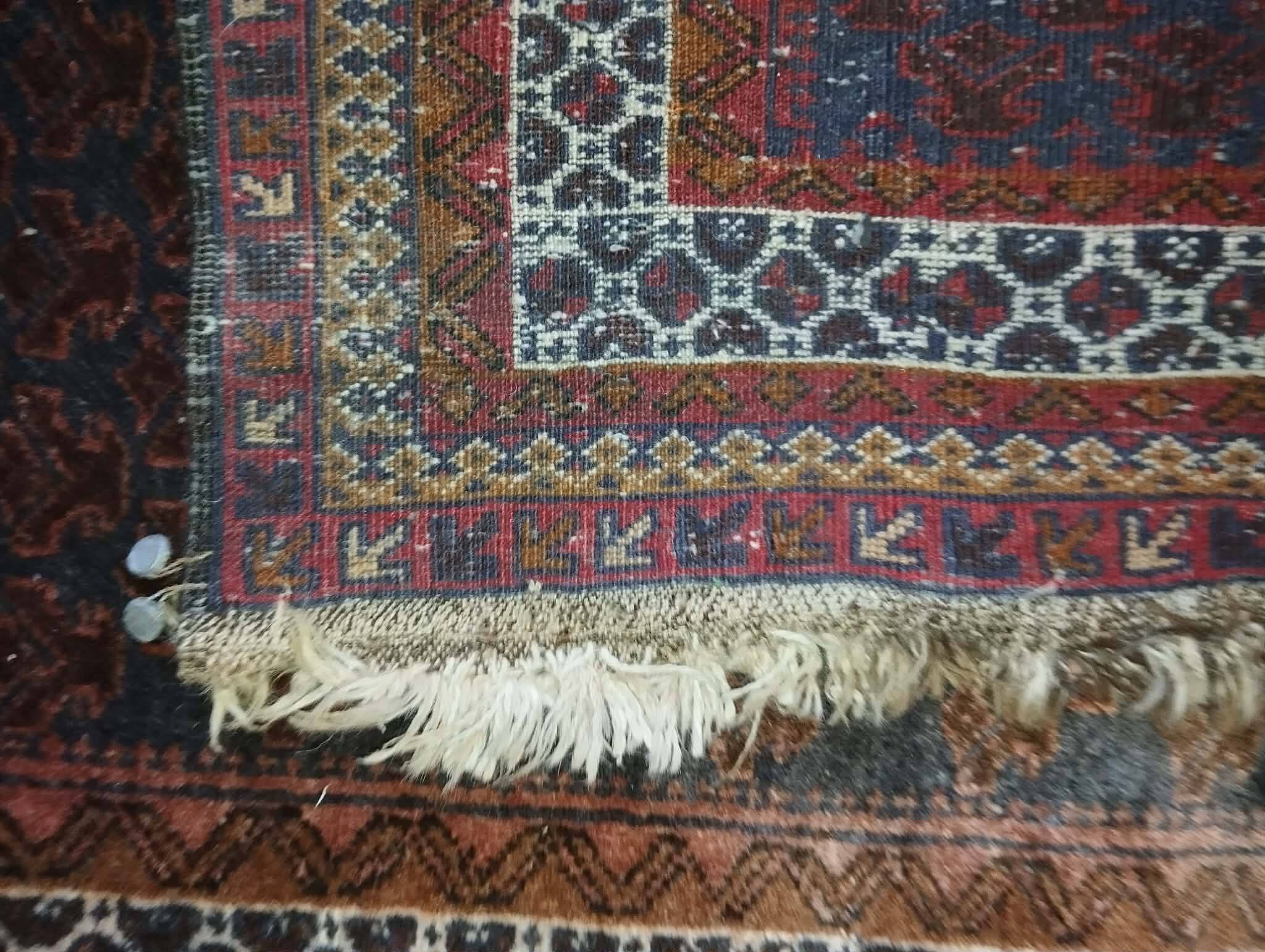 Handmade Afghan Belouch rug 138x91cm