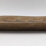 Rectangular DENBAC flamed stoneware tray, early 20th century