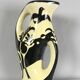 PICHET (GRAND MODELE) IN CERAMIC YEARS 50 A DECOR D HIRONDELLES 36.5 CM