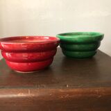 Duo of ceramic potholes