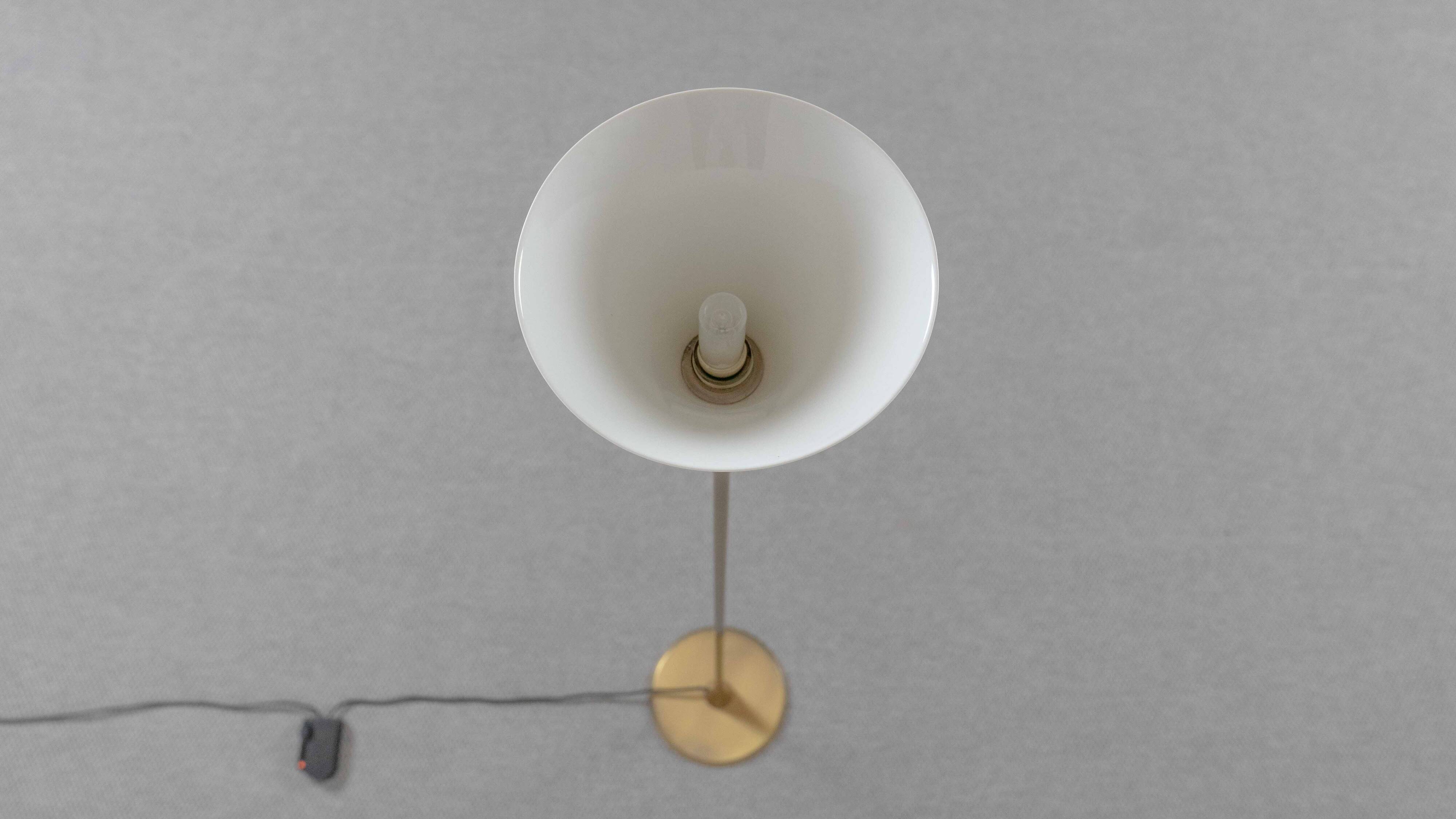 Lonea Floorlamp in brass by Florian Schulz