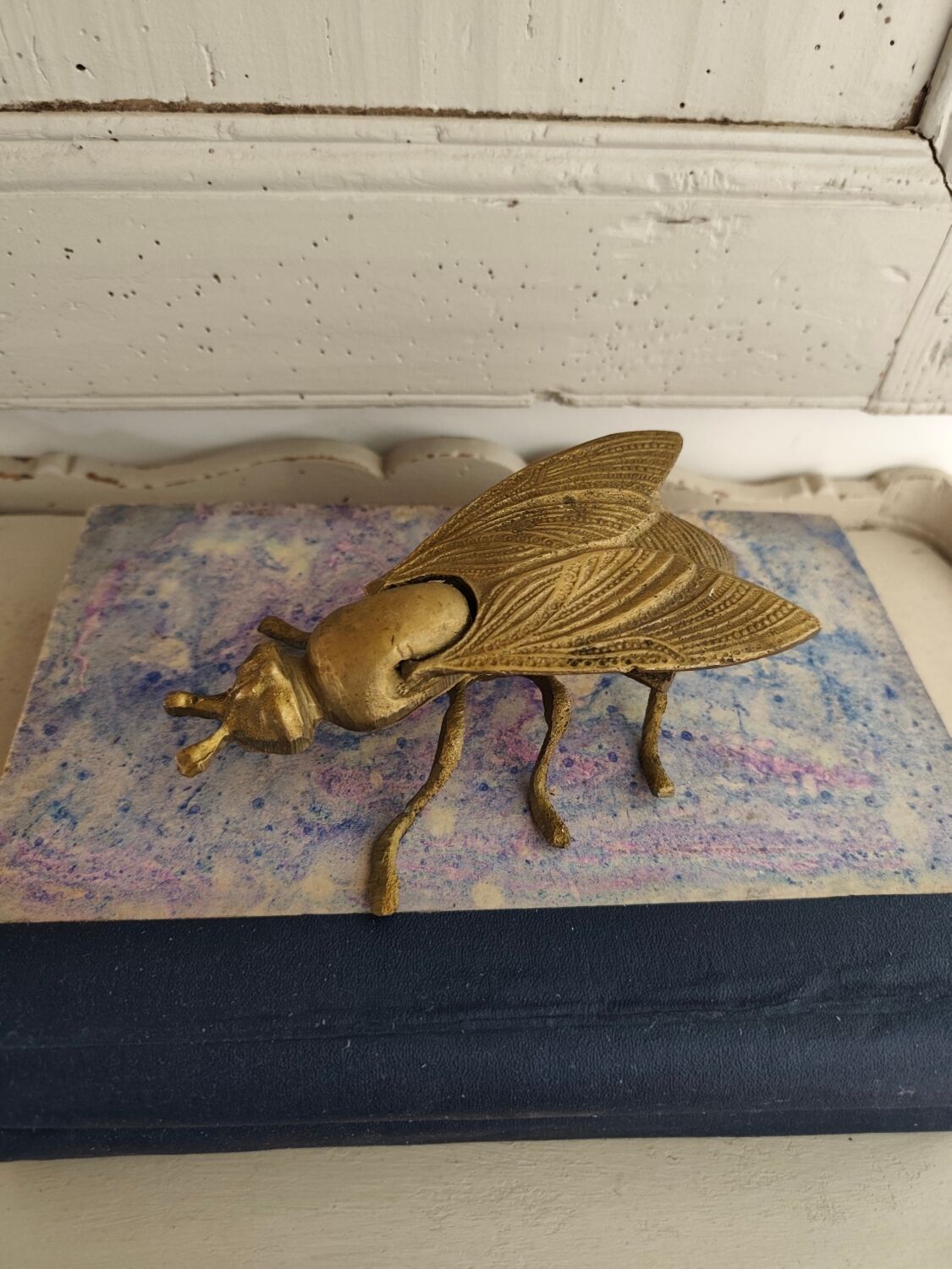 Brass ashtray and catchall