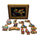 Wooden toy box for children