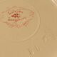 Table service party late 19th in earthenware Longchamp iron earth model louis XVI