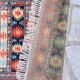 Vintage silk and cotton rug - 142 x 84cm