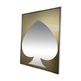 "Spike" mirror, 1970s design