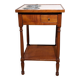 Antique cherry wood refreshment table