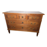 Commode en merisier style Louis XVI