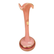Old Pink Opaline Soliflore Vase + Vintage Gold & Camé Decor