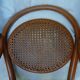 Chaise haute d'enfant cannée modèle début XXème Thonet