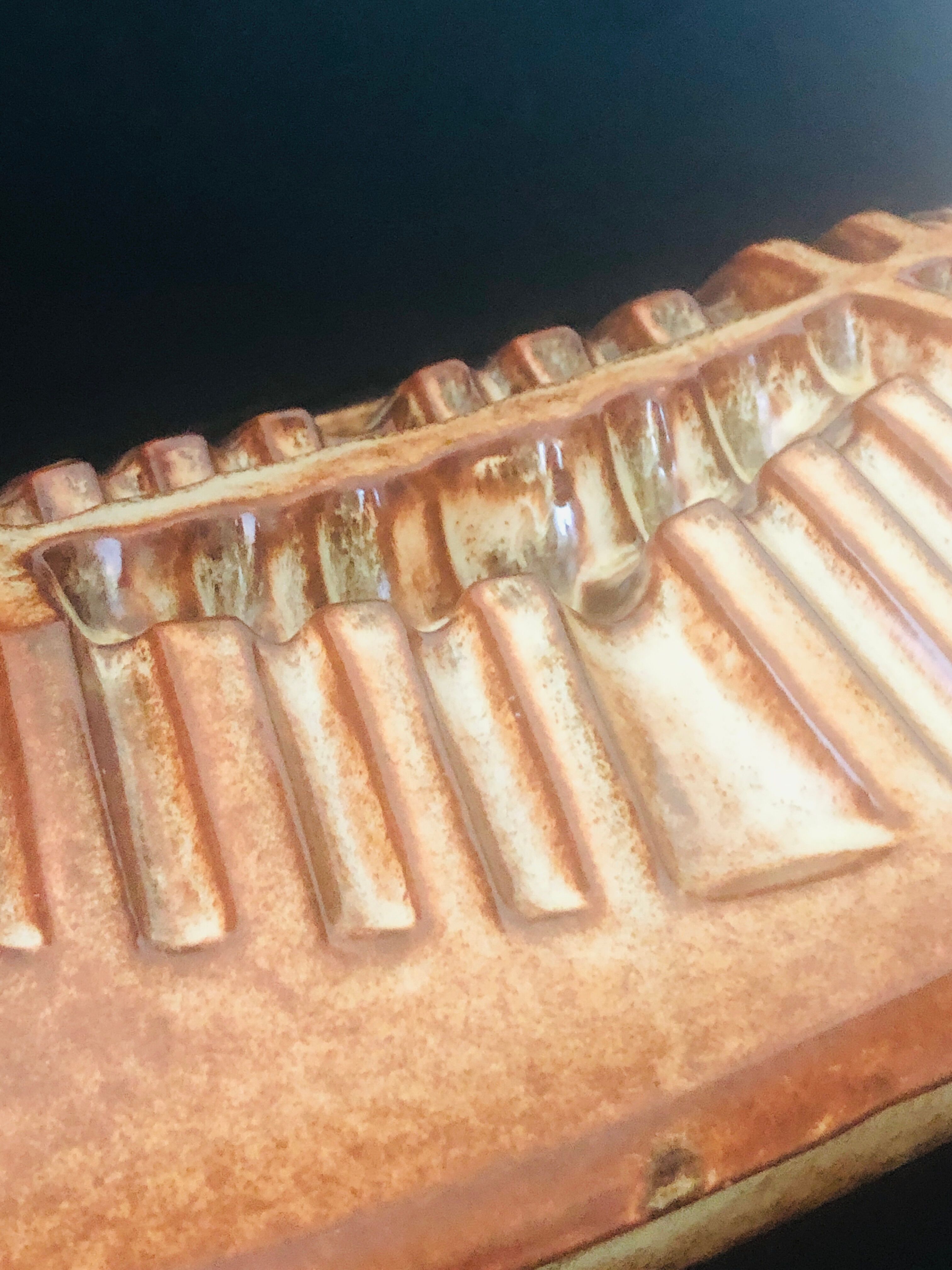 Baked dish or vintage fish terrine