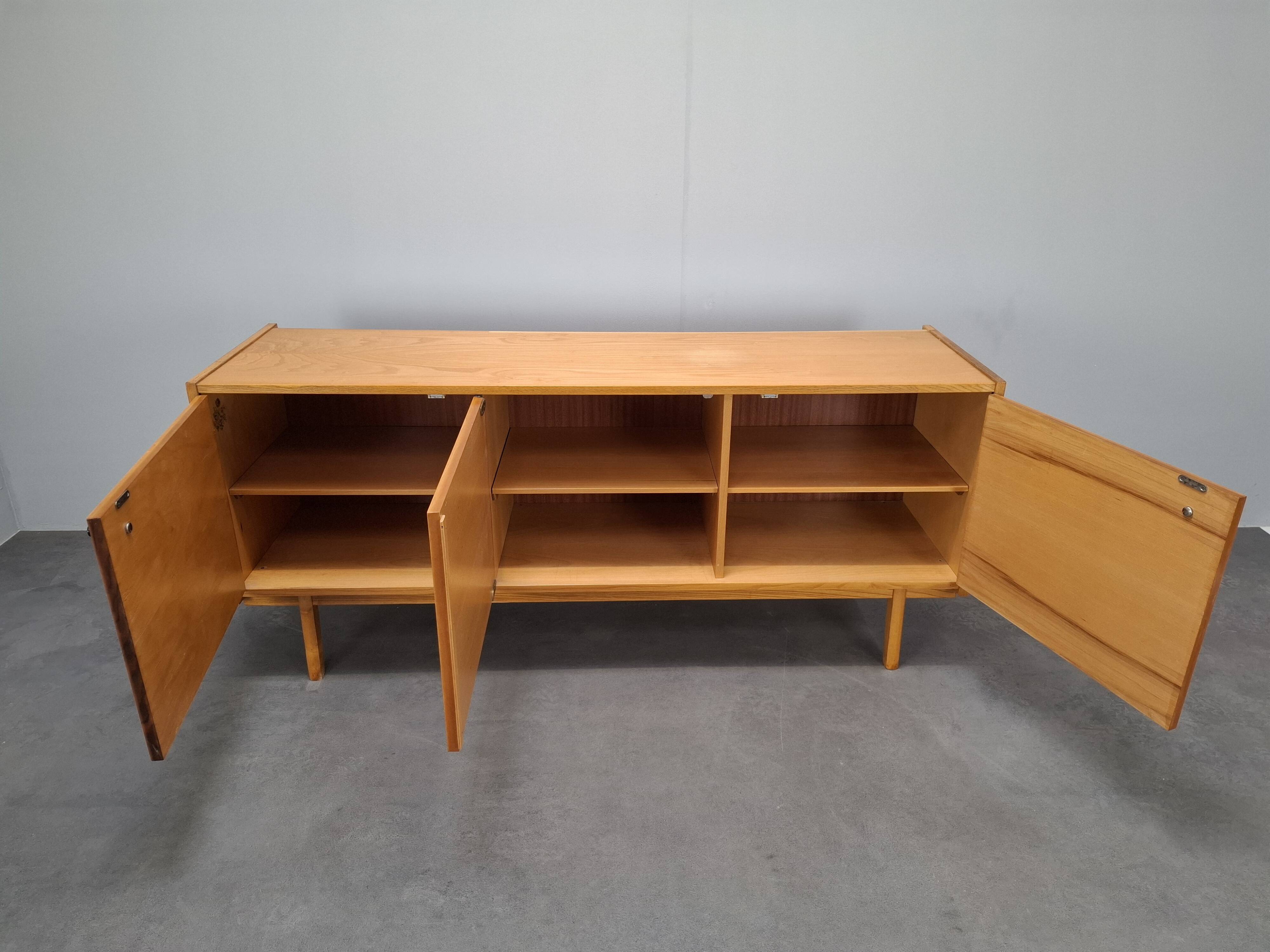 Mid-Century Modern Sideboard, Czechoslovakia, 1960s