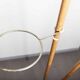 Indoor rotating plant holder 1960 bamboo and brass