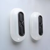 Postmodern sconces by Arteluce, 1980s, Italy.