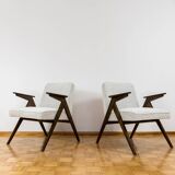 Pair of Model 300 177 Bunny Armchairs, 1960s
