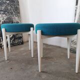 Pair of Scandinavian stools 1960 /70