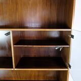 Bookcase With light Display Made In Rosewood, Danish Design From 1960s