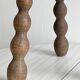 Antique wooden tripod stool