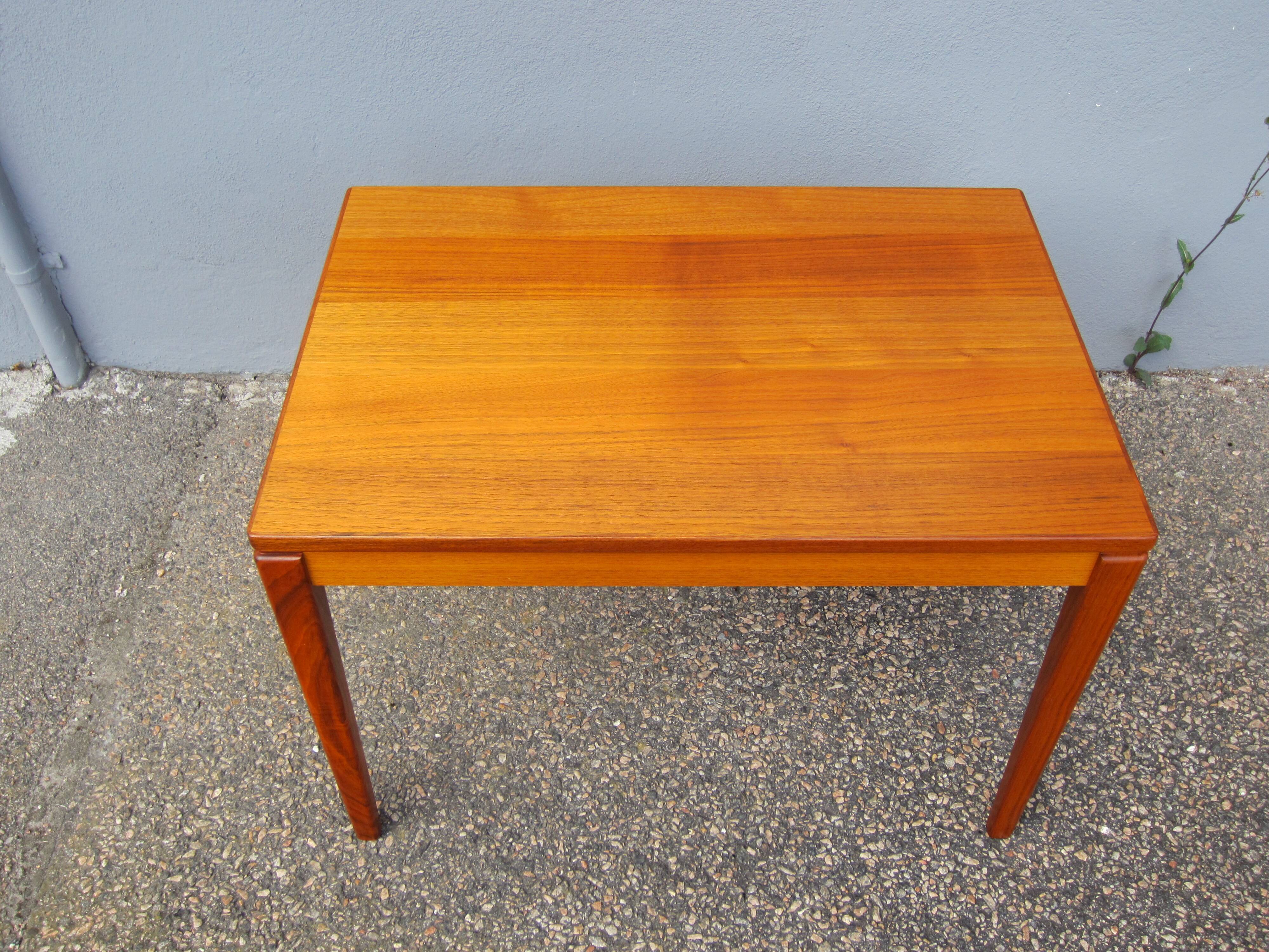 Scandinavian teak coffee table