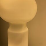 Space Age rare monumental Murano glass table lamp, Vistosi, 1960s