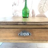 Farmhouse table, living room, solid oak