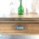 Farmhouse table, living room, solid oak
