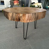 Industrial coffee table