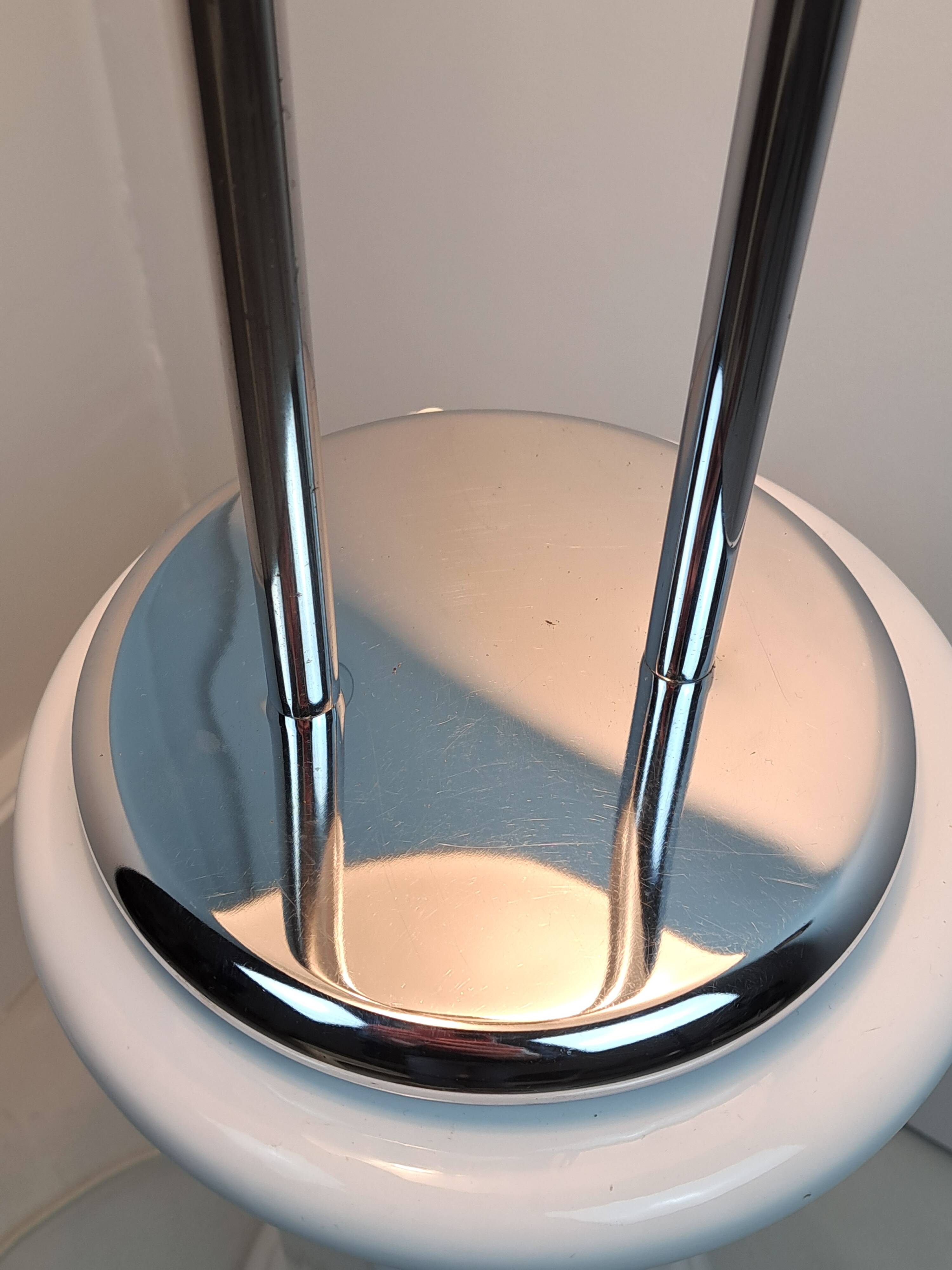 Vintage chrome lamp Robert Sonneman for Ikea 80s