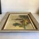 Landscape painting cows oil on canvas signed
