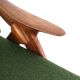 De Ster "Knoop" - armchair 'Glane' mid century modern Dutch Design in teak