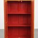 Antique painted folk art cabinet