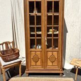 Vitrine en chêne