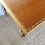 Rattan extension table