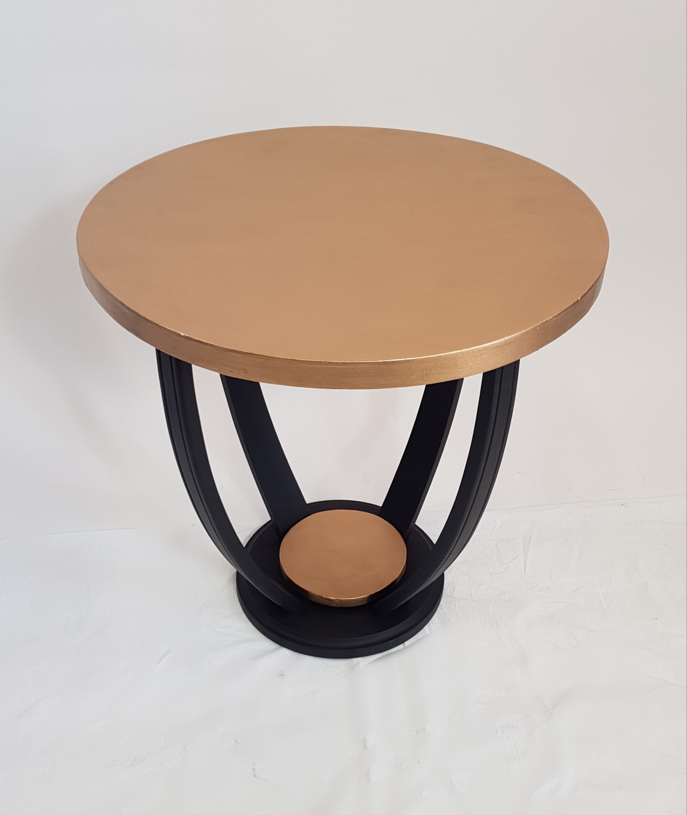 Art Deco coffee table pedestal table