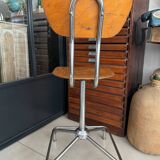 Old industrial workshop chair