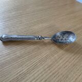 Silver metal absinthe spoon