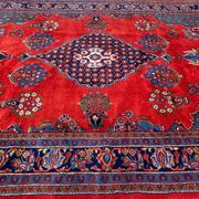Vintage Persian mahal carpet 238x354