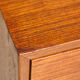 Restored teak dresser by kai kristiansen for feldballes møbler