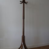 Coat rack parrot Baumann simple dark beech