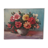 Painting flowers
